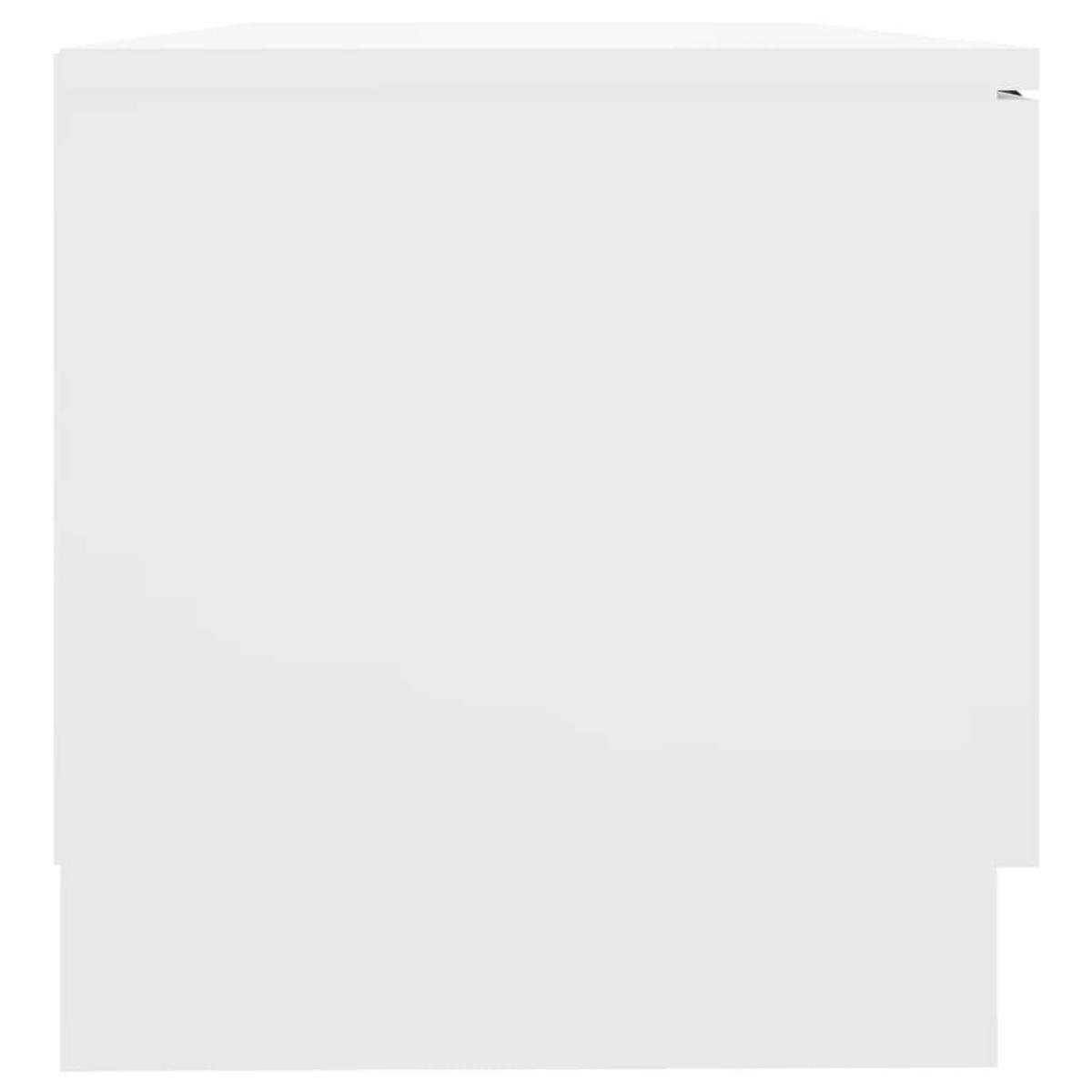 TV-SCHRÄNKE 2er set Weiß 80/35/36,5 Cm Holzwerkstoff - Weiß, Holz (80/36.5/35cm) - vidaXL