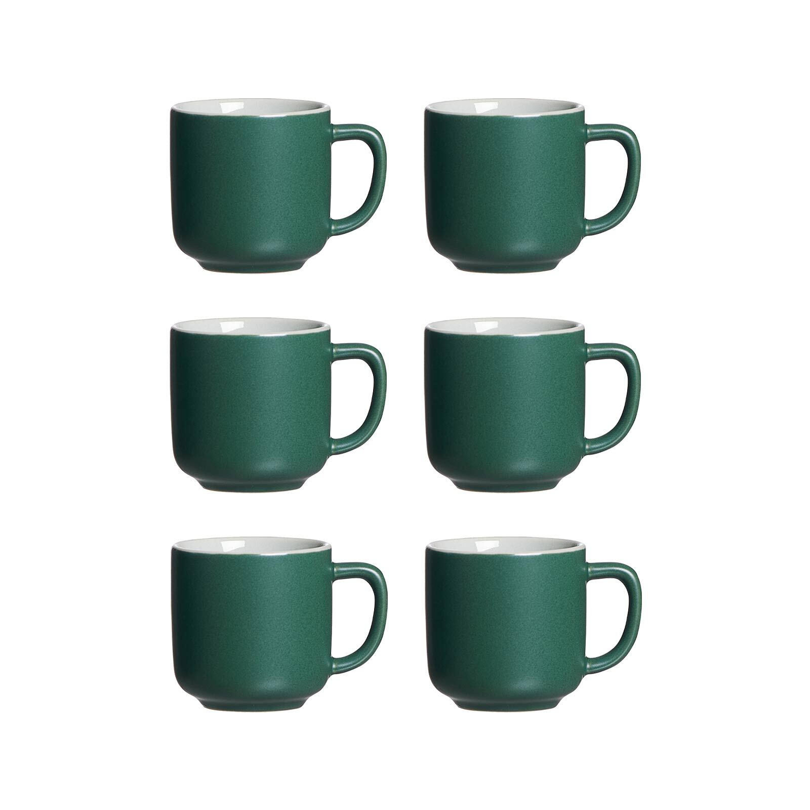 ESPRESSOTASSEN Jasper grün 100 ml 6er Set - Grün, Keramik (0.1L) - Ritzenhoff Breker