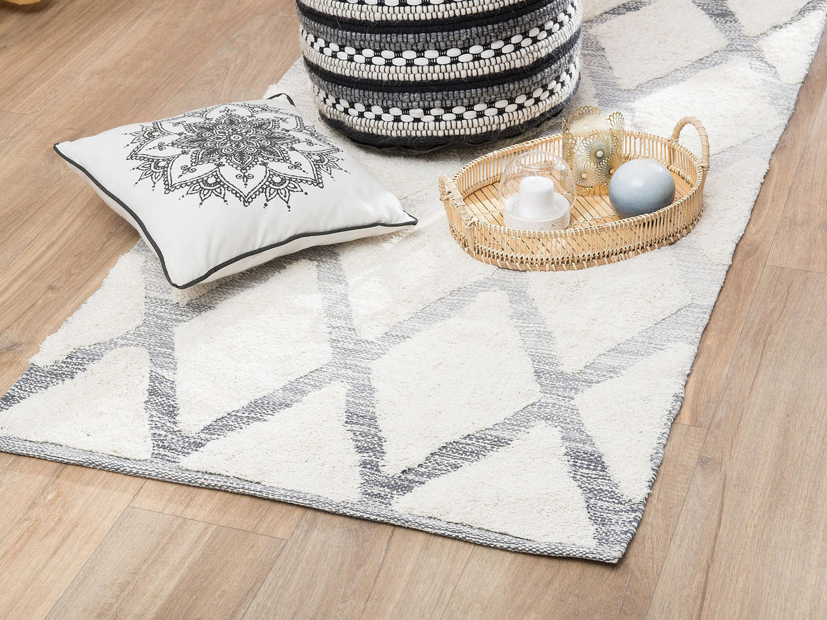 SHAGGY-TEPPICH Pendik 150/80 cm - Beige, Textil (80/150cm) - Beliani