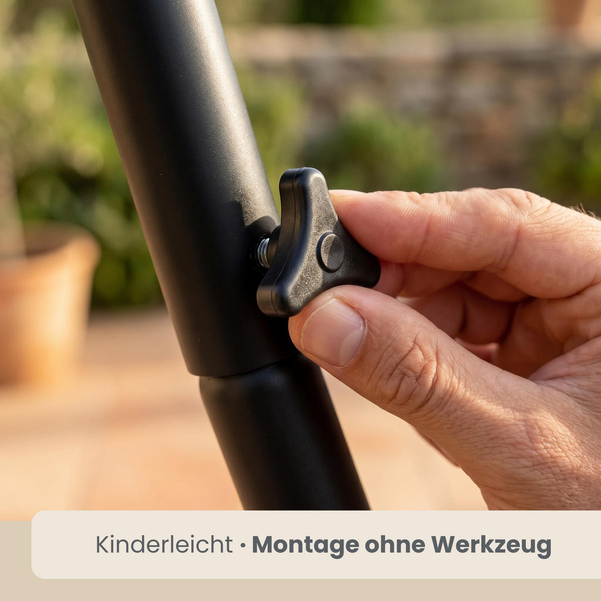 XL HÄNGESTUHL mit Gestell 210/140 cm , Rotbraun/Schwarz - Braun, Metall (140/210/160cm) - Amanka