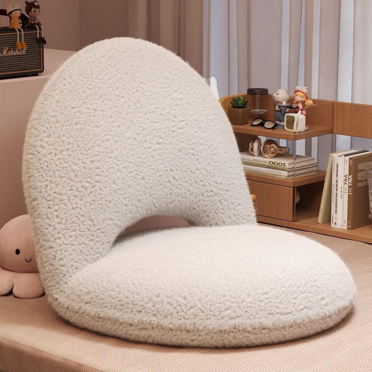 EINZELSOFA 47/44/50 cm - Beige, Textil (44/50/47cm) - Authentics