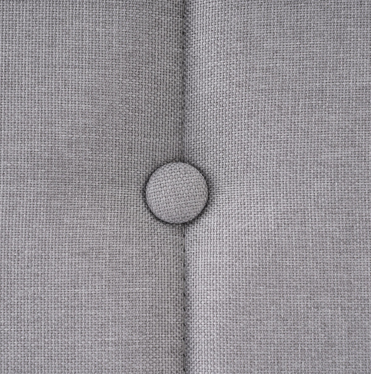 BETT mit USB und Typ-C 140x200 cm Leinen Grau - Grau, Metall (140/200cm) - Meubliv