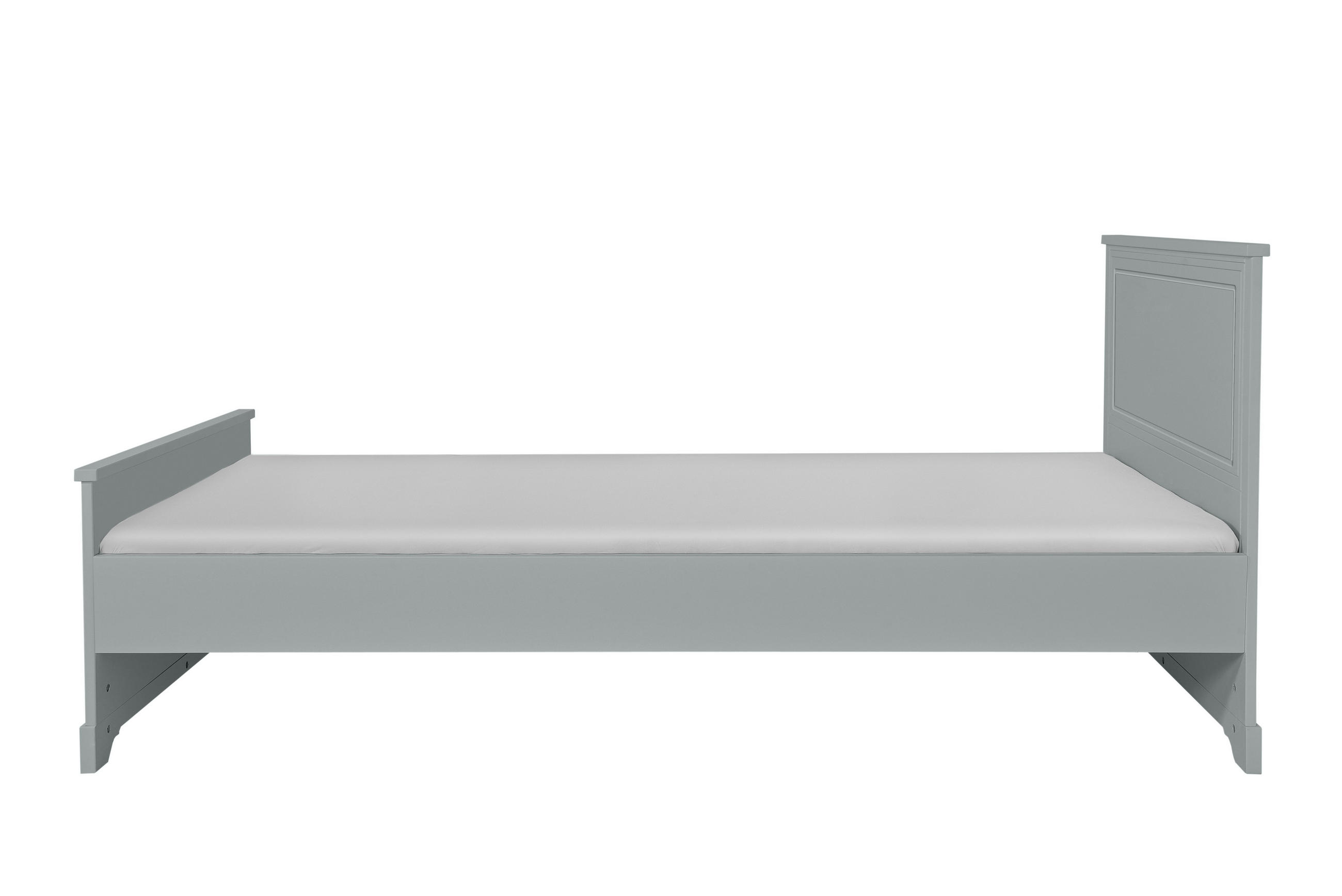 KINDERBETT Melody 200/90 - Grau, Holzwerkstoff (90/200cm) - RAUMHIRSCH FURNITURE