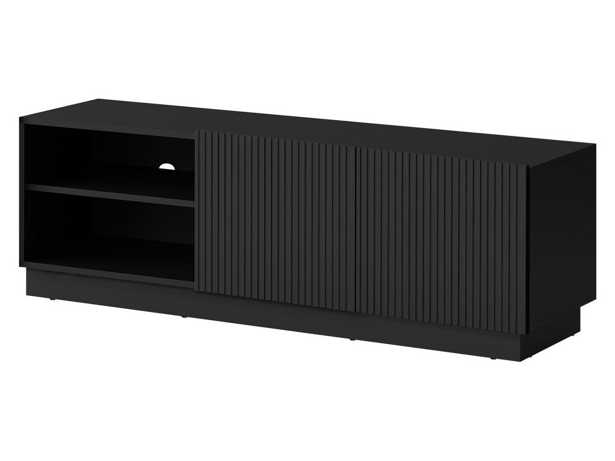 TV-ELEMENT Liverti 150 2D - Schwarz, Holzwerkstoff/Kunststoff (150/48/42cm) - MIRJAN24