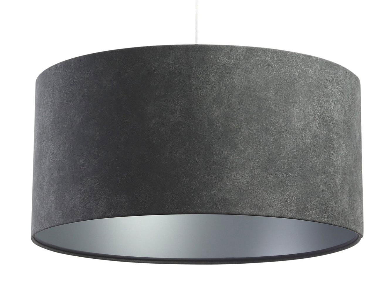 HÄNGELEUCHTE Grau 50/25 cm - Silberfarben/Grau, Kunststoff (50/0.8/25cm) - ONZENO