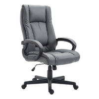 BÜROSTUHL Sportino XL, Kunstleder Grau - Grau, Kunststoff/Textil (66/116/70cm) - TPFLiving
