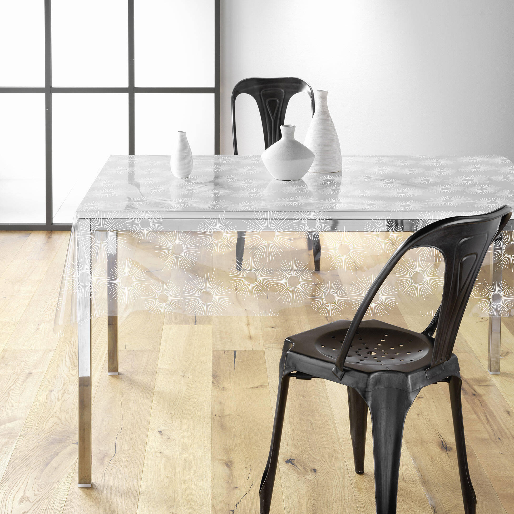 TISCHDECKE Soleil 140/240 cm - Transparent, Kunststoff (140/240cm) - Douceur d´intérieur