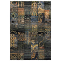 WEBTEPPICH Gabiro 5504 160x235 cm - Blau, Textil (160/235cm) - THEKO