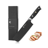 NAKIRIMESSER 17 cm - Schwarz, Metall (30cm) - Wakoli