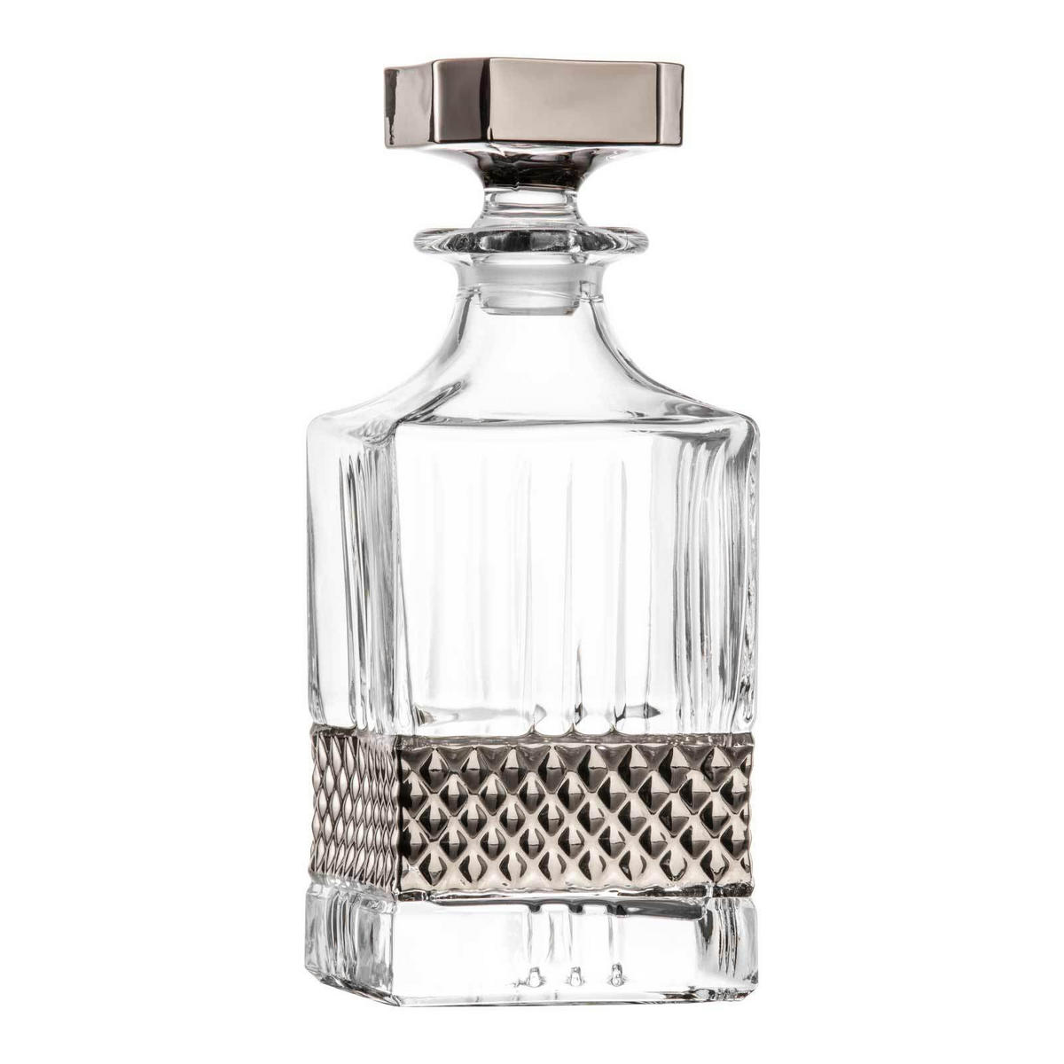 WHISKY KARAFFE Glen transparent 850 ml - Transparent, Glas (0.85L) - Eisch