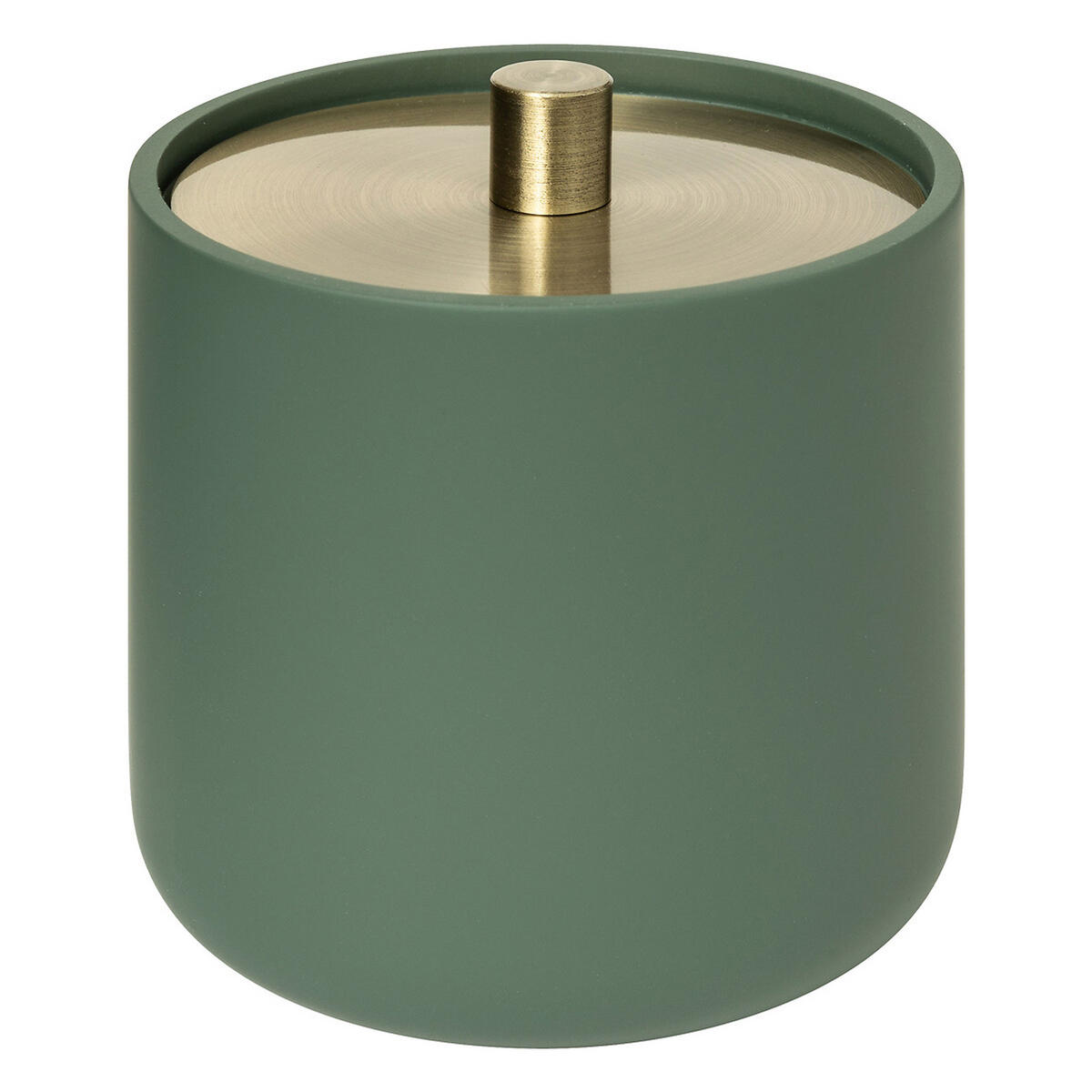 WATTEPADSSPENDER Duo, Polyresin, Grün - Grün, Kunststoff (10/11/10cm) - 5five Simply Smart