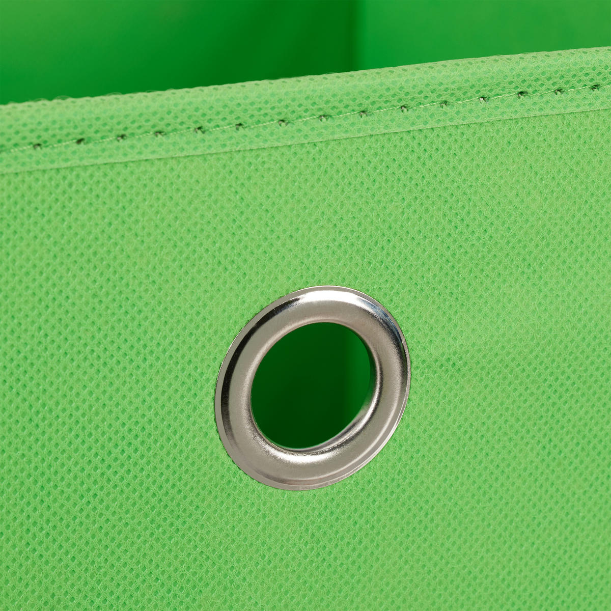 4XAUFBEWAHRUNGSBOX - Grün, Wellpappe/Textil (30/30/30cm) - Relaxdays