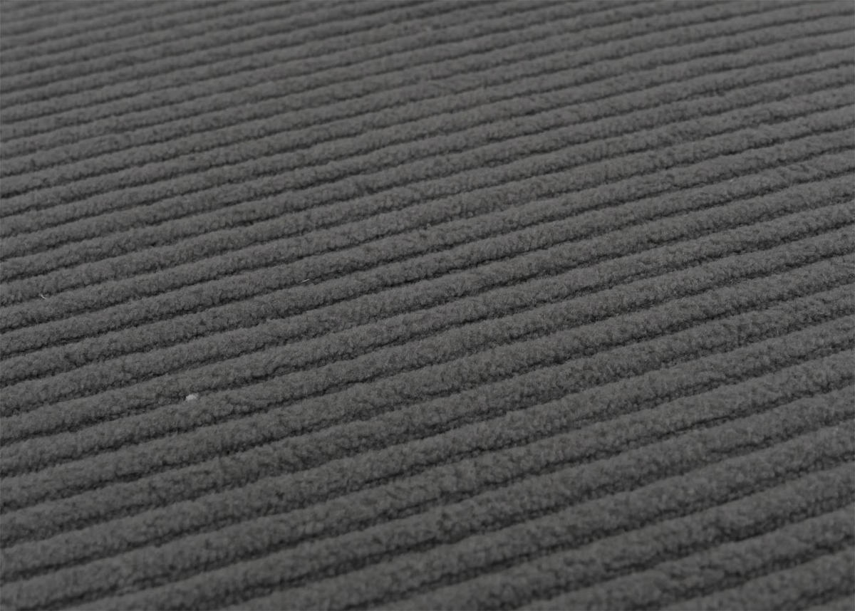 ESSZIMMERSTUHL 2er-Set klassisch und zeitlos 90x42x50cm Sitzhöhe 47cm Stoff/Textil Cord Holz dunkle Beine Dunkelgrau - Dunkelgrau, Textil (42/90/50cm) - CHEFGASTRO