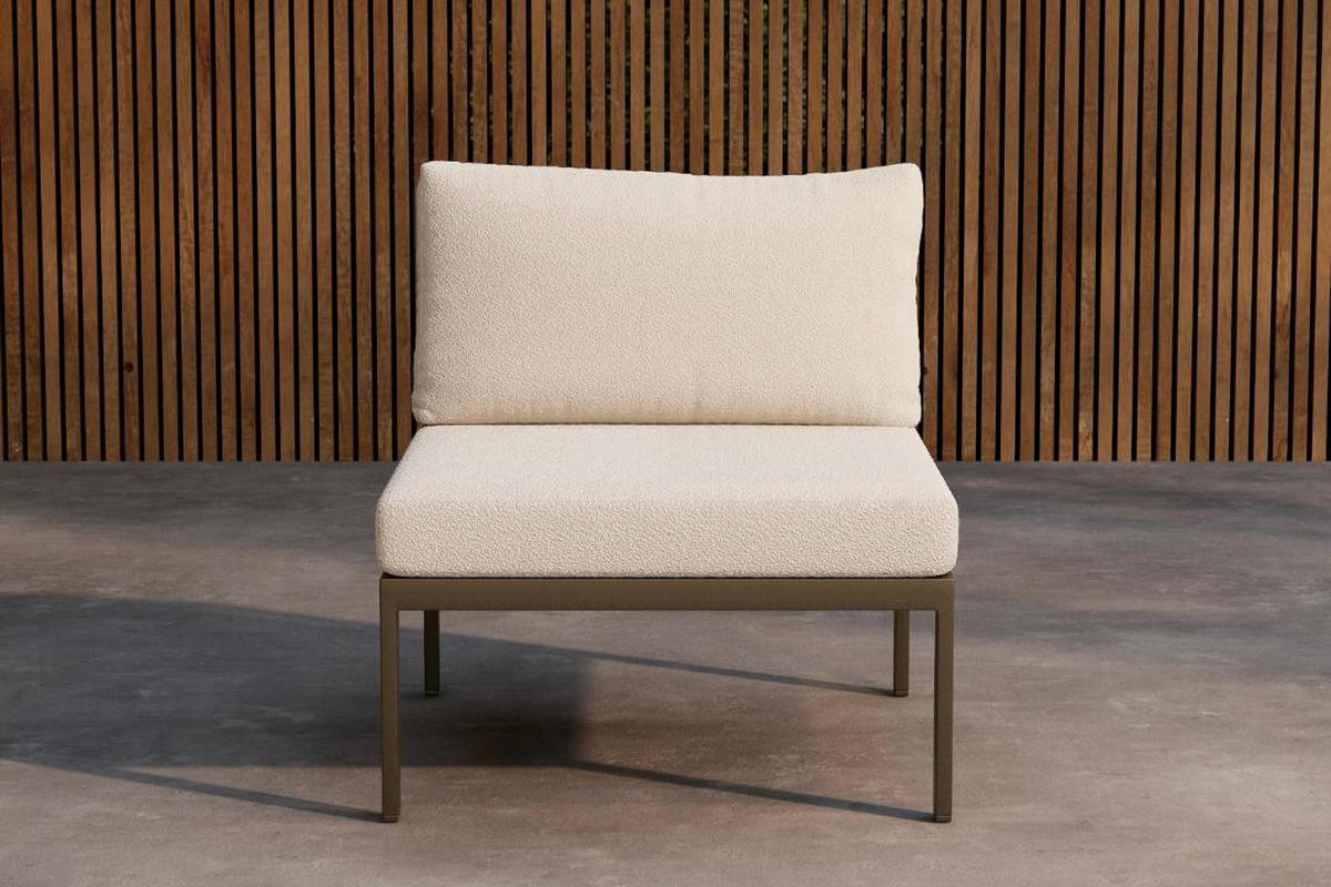 LOUNGESESSEL, Copacabana, Braun, Metall, 70 x 74 x 65 cm - Braun, Metall (70/65/74cm) - ebuy24