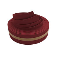 SICHTSCHUTZSTREIFEN Premium Viertel Set Bordeauxrot 2,55m - Bordeaux, Kunststoff (255/4.7cm) - ZAUN|ZU