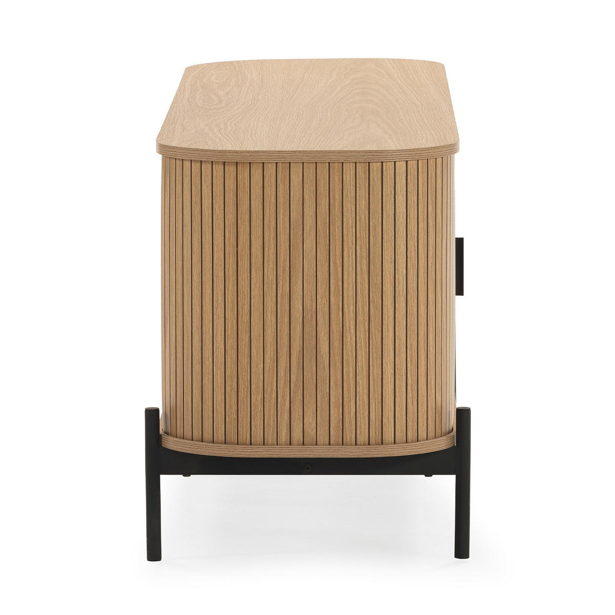 TV-ELEMENT Mónaco 2 türen Eiche-Optik - Honigeiche, Holzwerkstoff (140/55/40cm) - VS Venta-stock