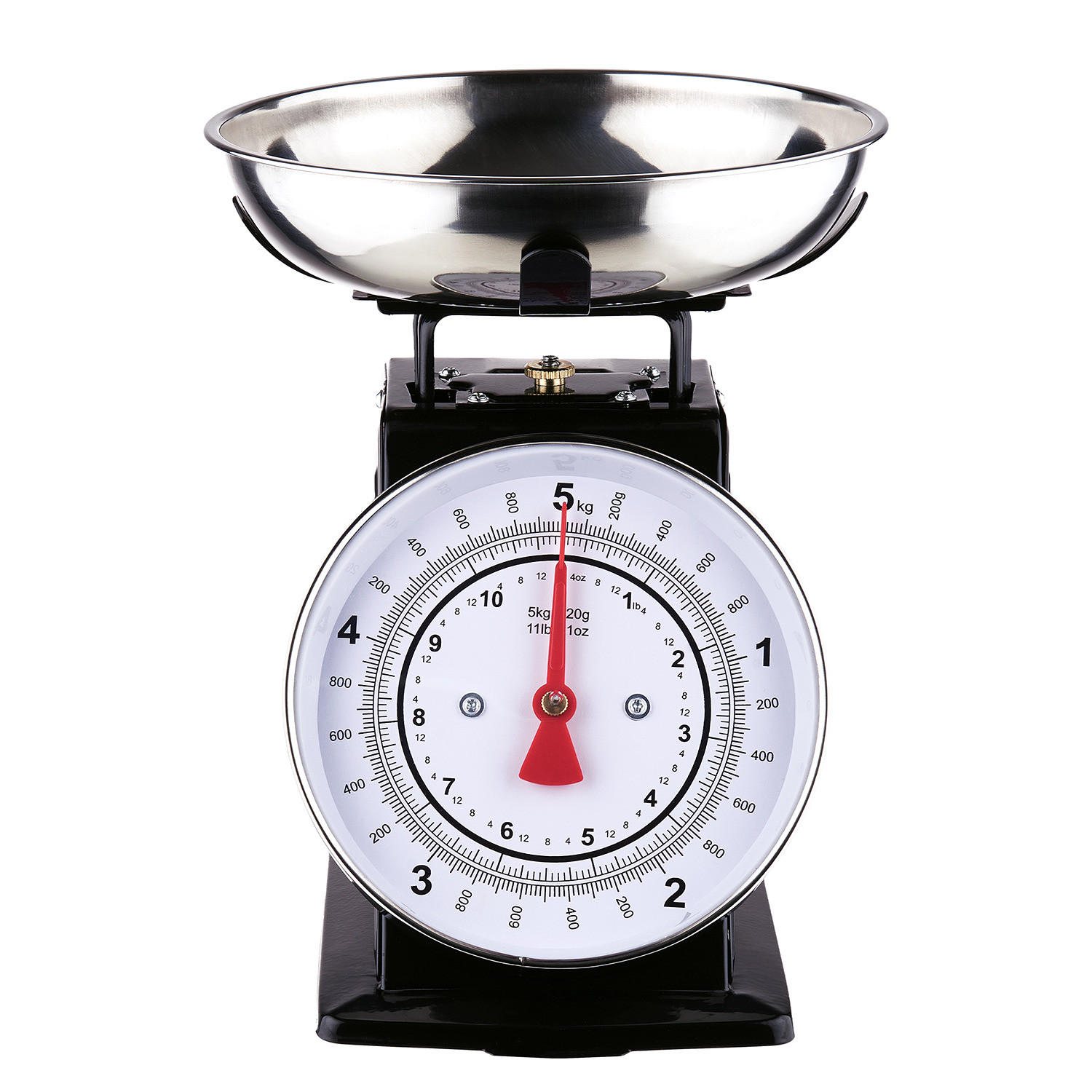 KÜCHENWAAGE Give Me More - Schwarz, Metall - Butlers