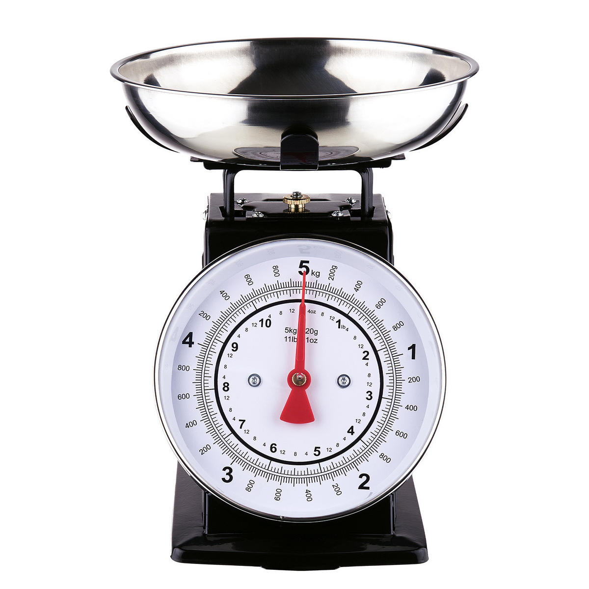 KÜCHENWAAGE Give Me More - Schwarz, Metall - Butlers