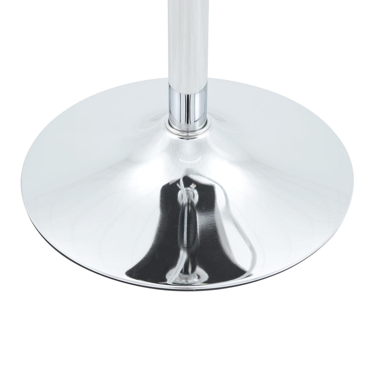BARHOCKER höhenverstellbar & 360° drehbar 2er-Set Stoff Hellgrau - Hellgrau, Metall (37.6/118/45.1cm) - Meubliv