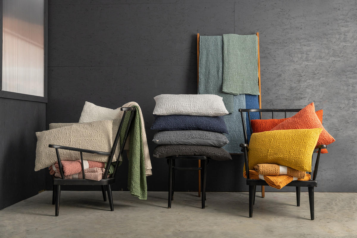 PLAID Tana aschegrau 140 x 200 cm - Anthrazit, Textil (140/200cm) - Vivaraise