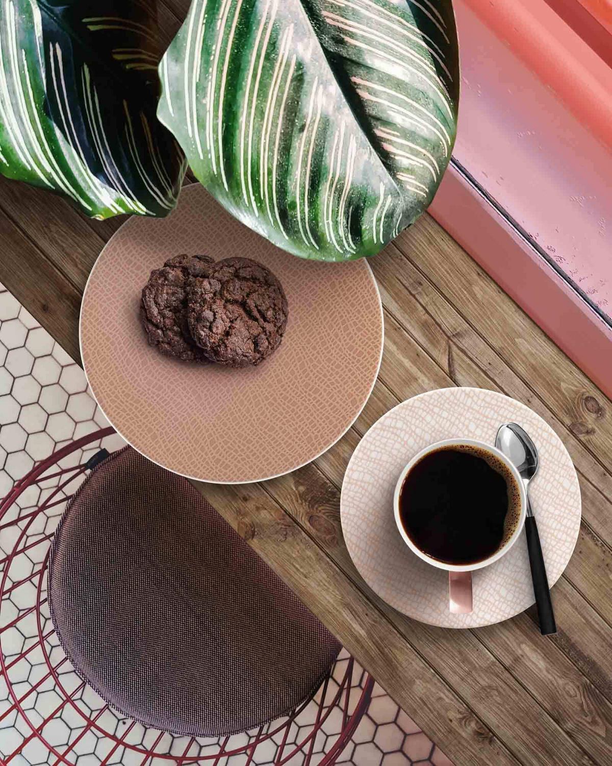 KAFFEESERVICE Life Fashion Posh Rose 18er Set - Rosa, Keramik (1/1/1cm) - Seltmann Weiden