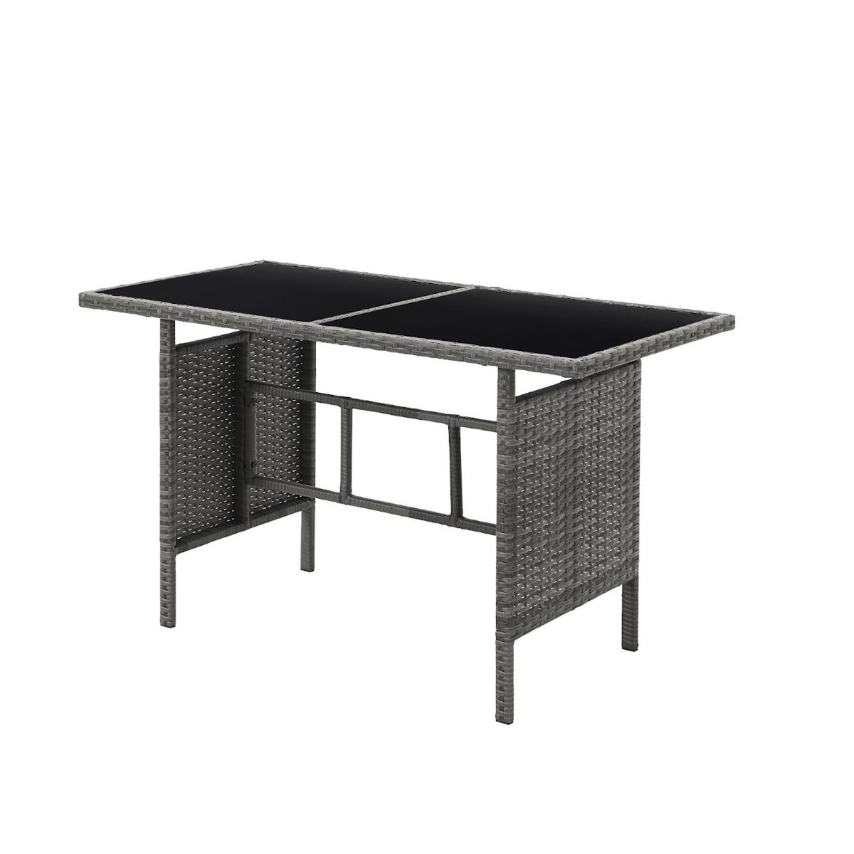 SITZGRUPPE Brooklyn XL Grau - Grau, Kunststoff - SVITA