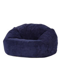 SITZSACK Klassisch Kingston, Cord - Dunkelblau, Textil (85/50/85cm) - icon