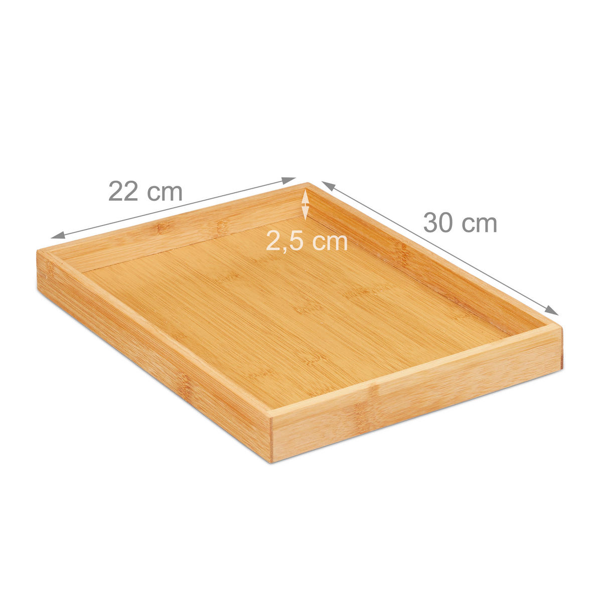 BROTSCHNEIDEHILFE - Hellbraun, Holz (23.5/31.5cm) - Relaxdays