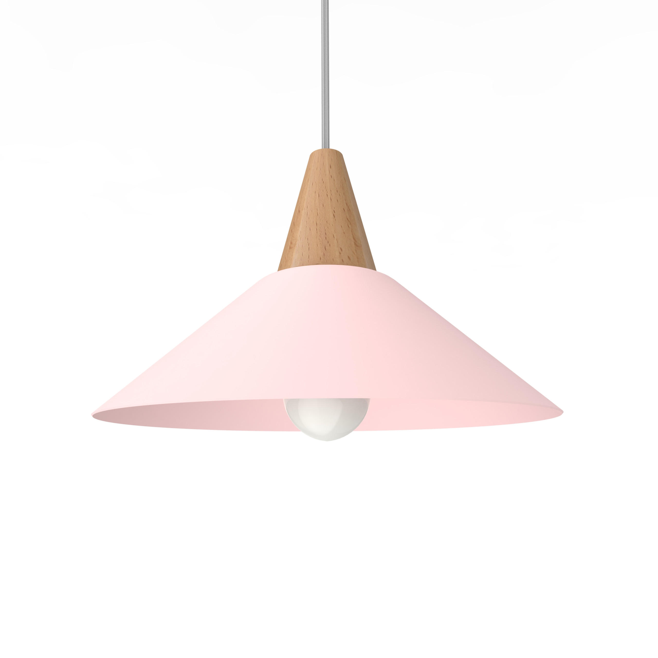 Lumicom Hängeleuchte Pink 25x16x25 cm