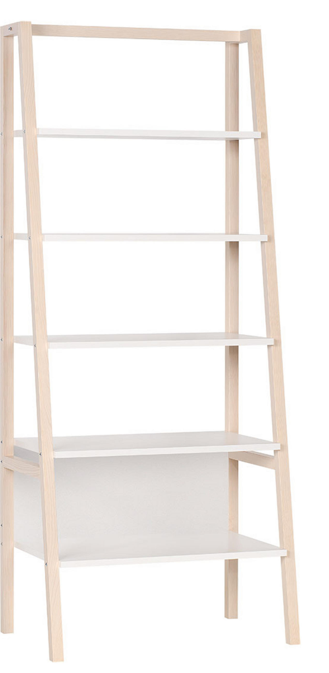 BÜCHERREGAL SPOT - Weiß, Holzwerkstoff (88/210/57cm)