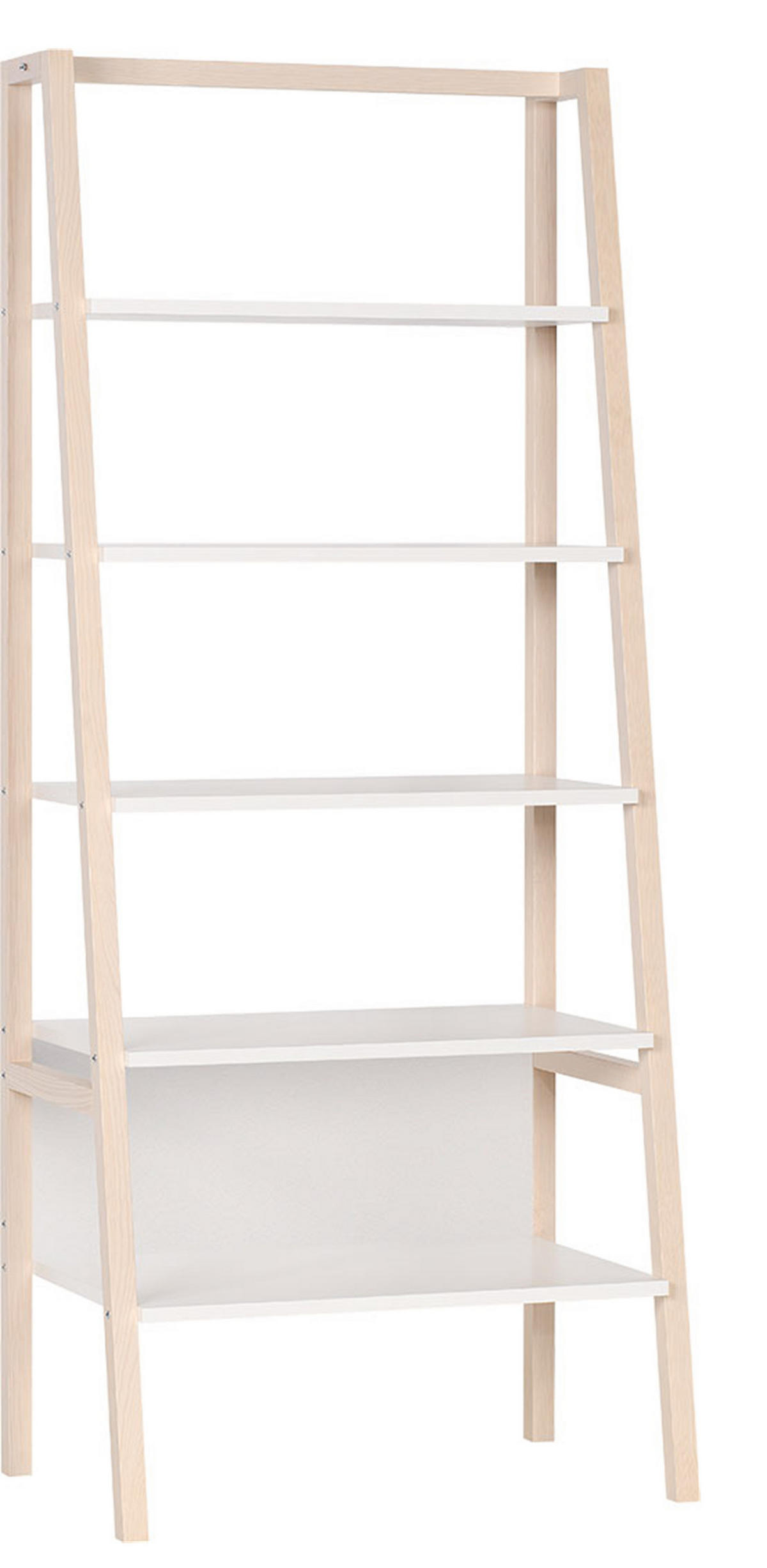 BÜCHERREGAL SPOT - Weiß, Holzwerkstoff (88/210/57cm)