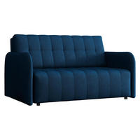 SCHLAFSOFA Viva Grand III - Schwarz/Dunkelblau, Holz/Kunststoff (145/85/95cm) - MIRJAN24