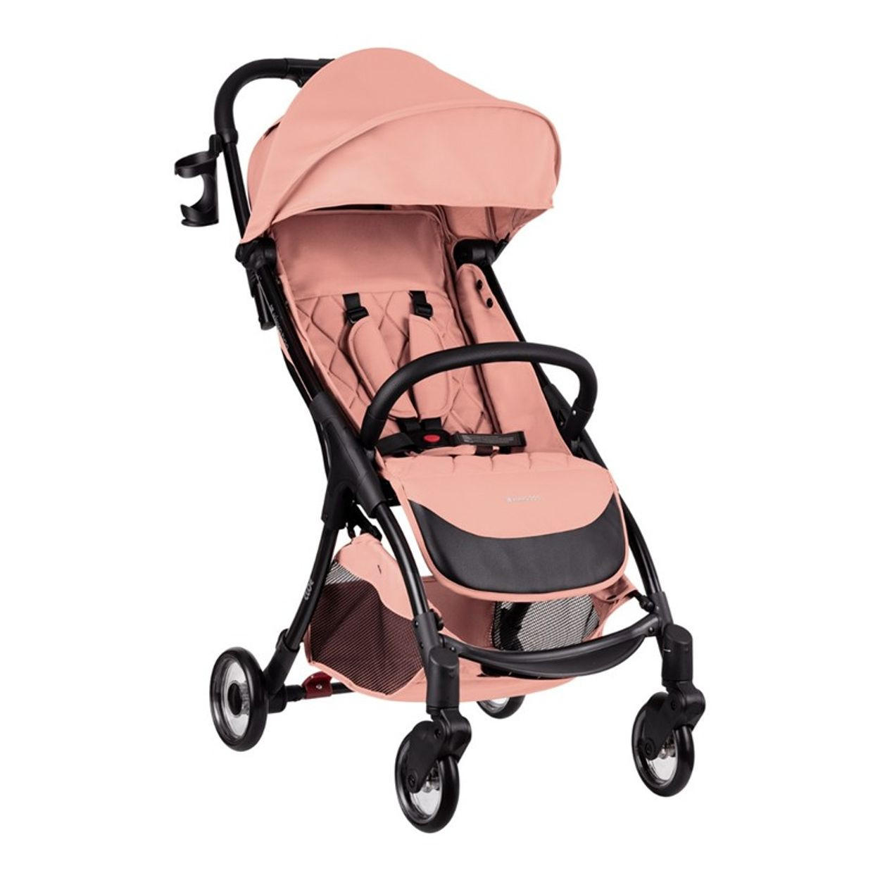BUGGY Cloe bis 22 kg rosa pink Aluminiumrahmen faltbar Getränkehalter - Pink/Rosa, Metall (72/43/102cm) - Kikka boo