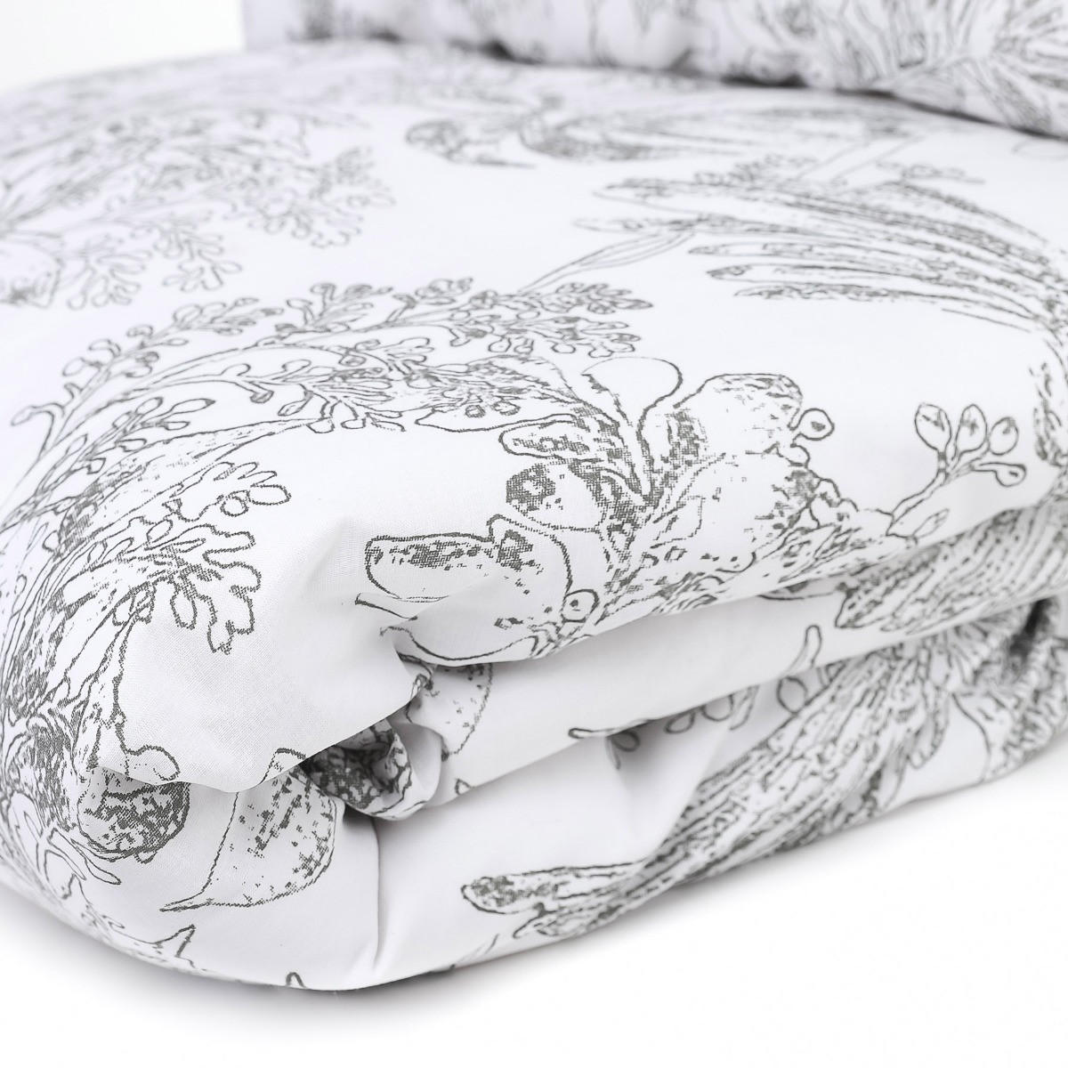 BETTWÄSCHE Morales Baumwolle weiß 160/200 cm - Weiß, Textil (160/200cm) - Homla