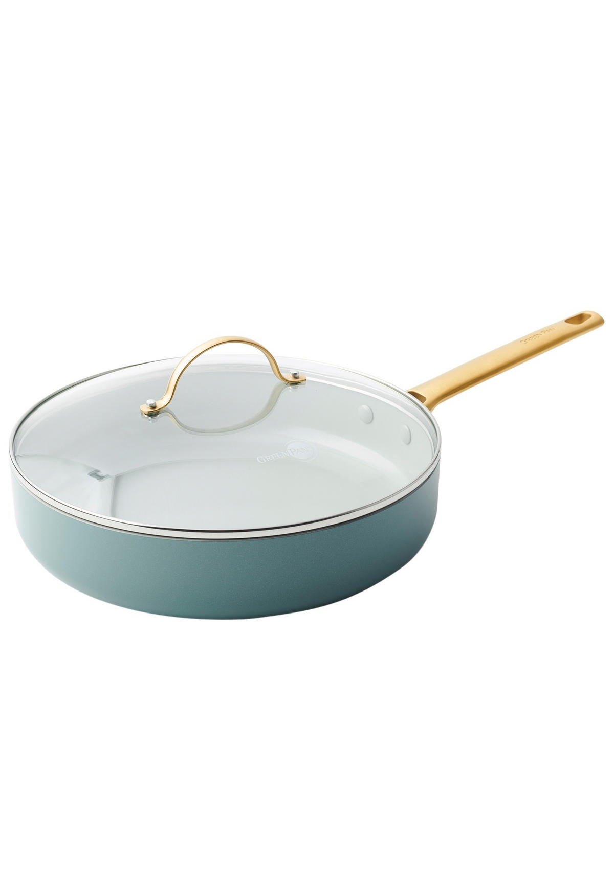 SCHMORPFANNE Padova Reserve - Blau, Metall (28cm) - GreenPan