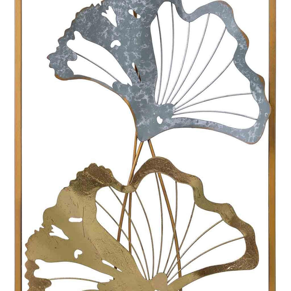 WANDDEKO-OBJEKT aus Metall, 31x90x4cm - Multicolor, Metall (31.1/3.8/89.5cm) - Wanderlust