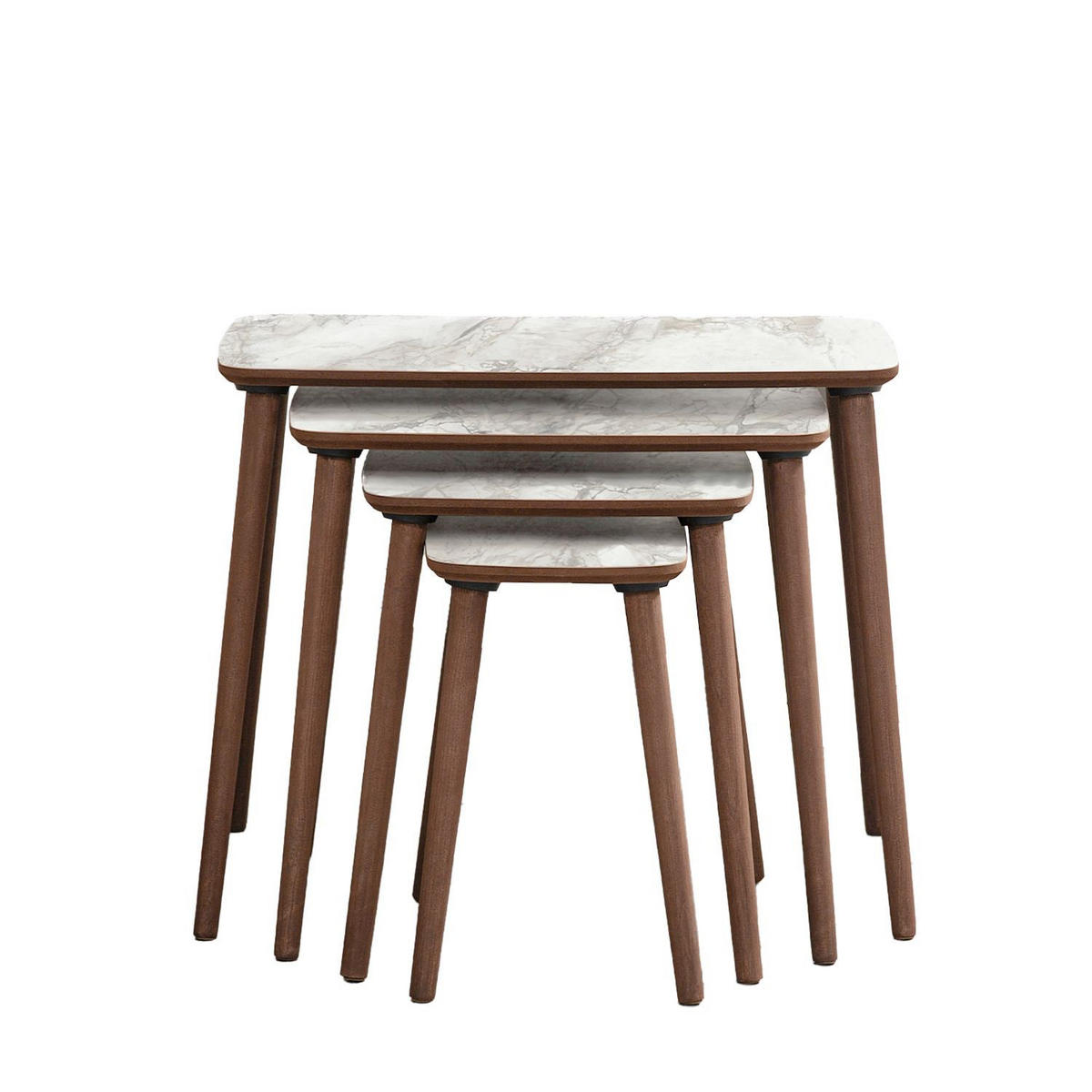 COUCHTISCH luci weiss - Weiß, Holz (70/40/55cm) - Habitat Garten
