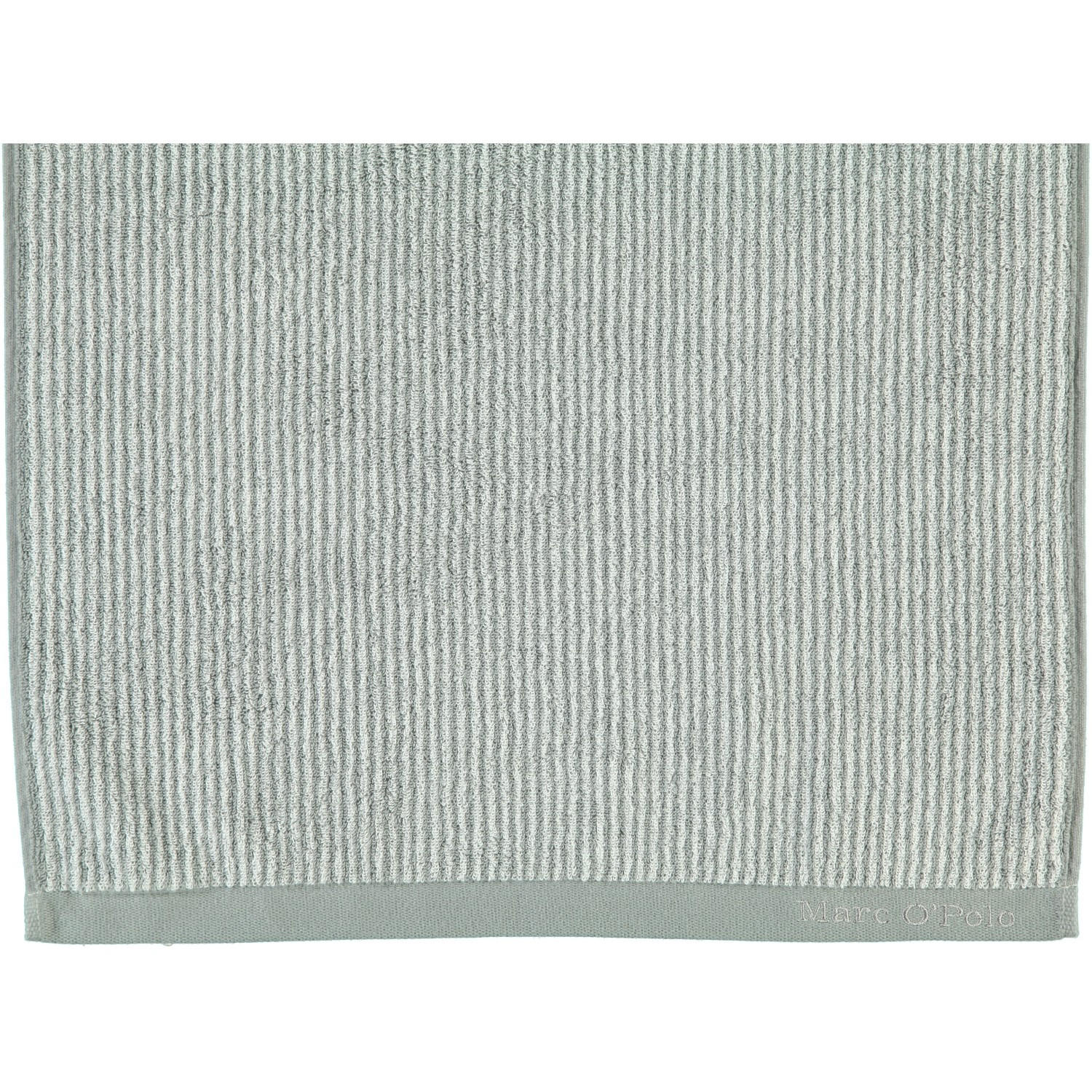 WASCHLAPPEN TIMELESS TONE STRIPE GREY-WHITE - Grau, Textil (16/21cm) - Marc O'Polo