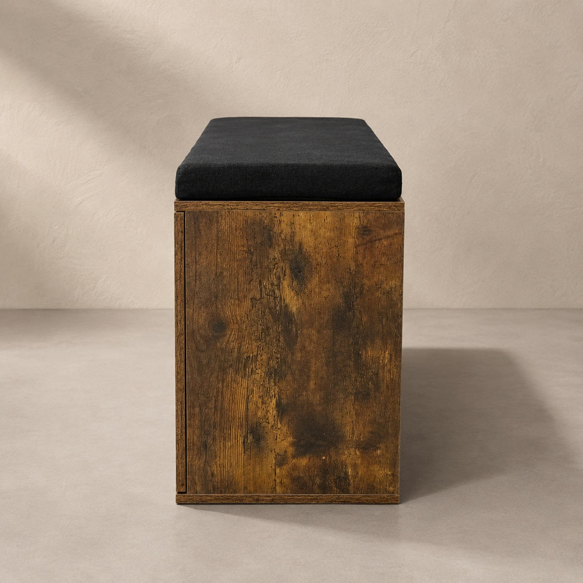 SCHUHSCHRANK mit Sitzfläche Porta 103/30/46 cm - Braun, Holzwerkstoff (30/46/103cm) - BOXIMO