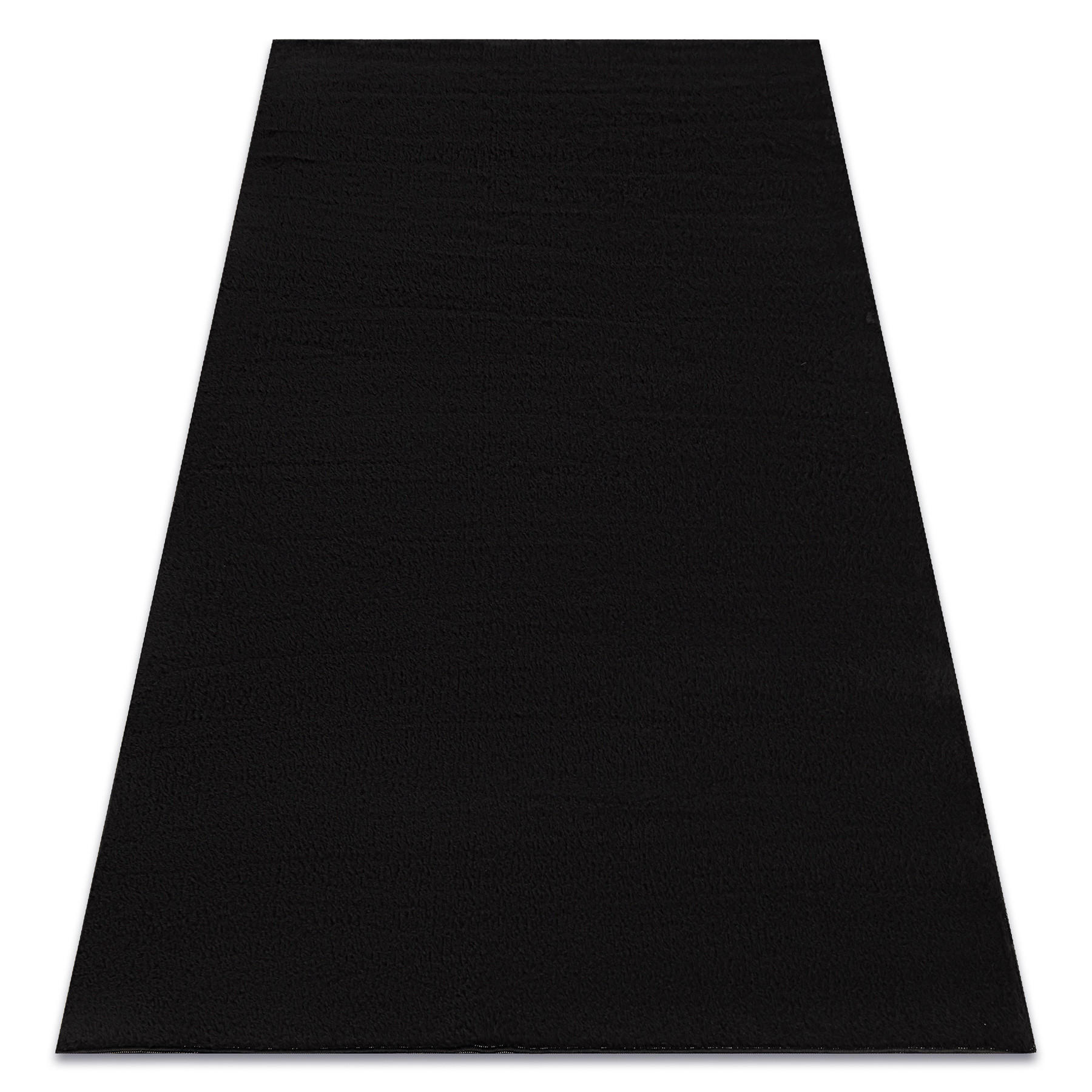 rugsX Teppich Schwarz 80x150 cm