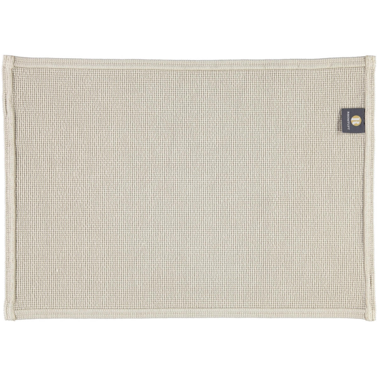 BADEMATTEN PLAIN STONE - 320 - Sandfarben, Textil (50/70cm) - Rhomtuft