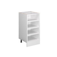 KÜCHENREGAL R-Line Weiß 40 cm ohne AP - Weiß, Holzwerkstoff (40/81.6/46cm) - Vicco