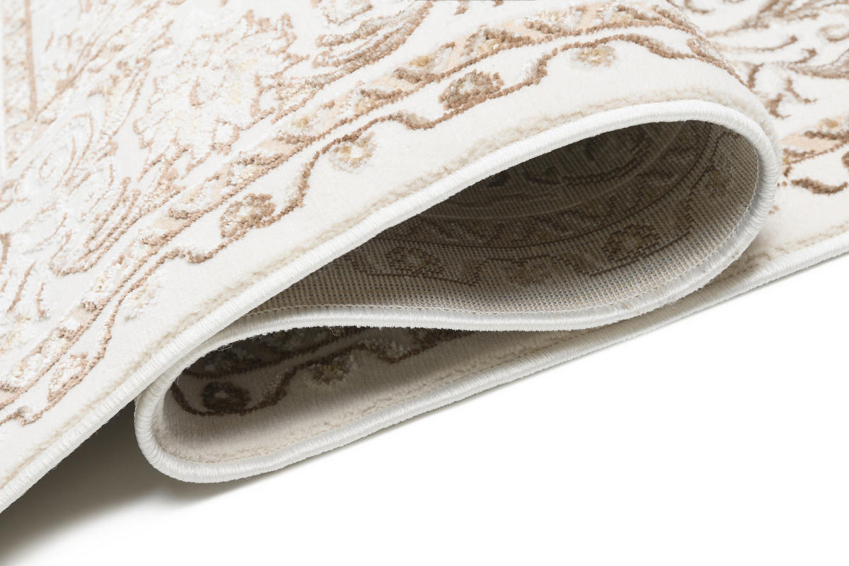 TEPPICH HERA Creme Beige 80/150 cm - Beige/Creme, Textil (80/150cm) - Tapiso