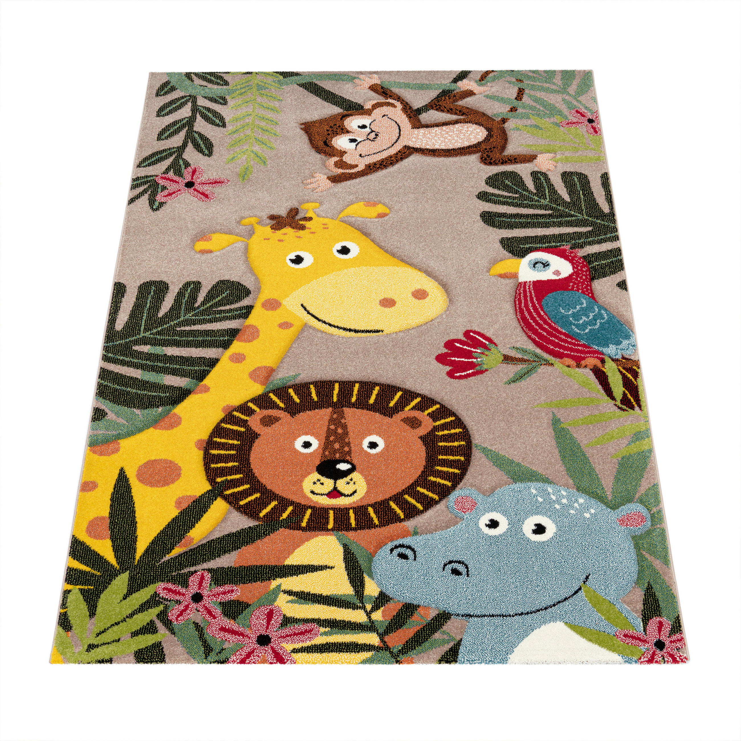 Paco Home Kinderteppich Beige 80x150 cm