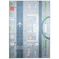 TEPPICH EMMA Grau 120/170 cm - Grau, Kunststoff (120/170cm) - Tapiso