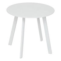 GARTENTISCH Saona Ø 50 cm - Weiß, Metall (50/50/45cm)