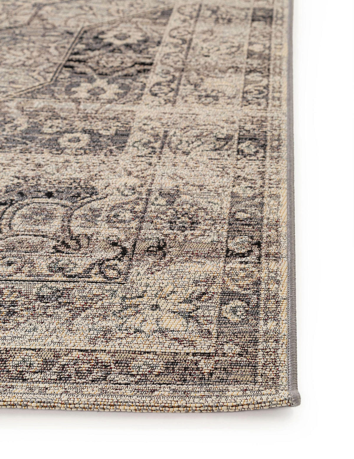 OUTDOORTEPPICH Artis Anthrazit 120x180 cm - Anthrazit, Textil (120/180cm) - benuta Nest