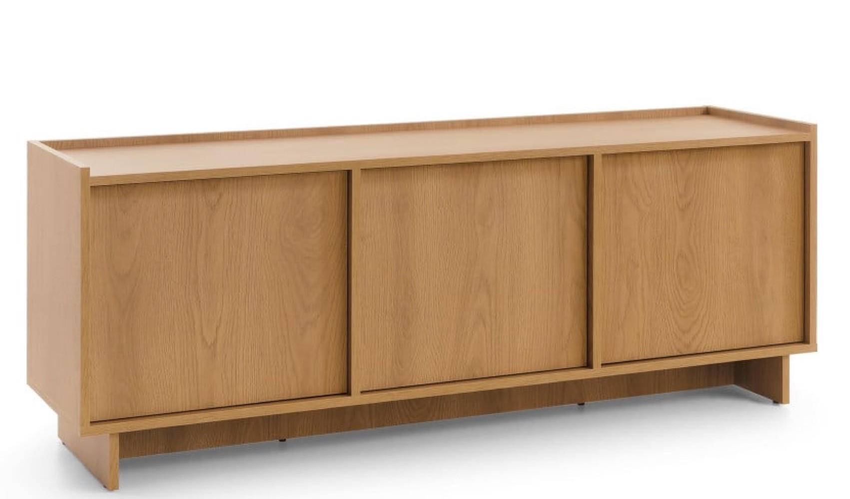 TV-SCHRANK Eiche Rtv - Eichefarben, Holzwerkstoff (147/55/39cm) - Sepro Meble