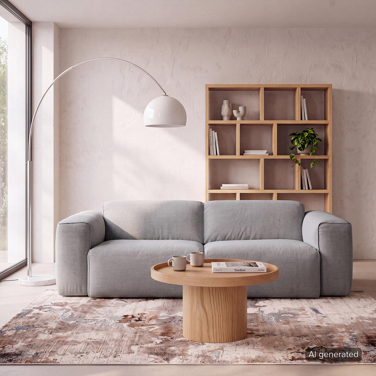 2-SITZER SOFA - Schwarz/Hellblau, Kunststoff/Textil (220/71/102cm) - home24