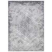 TEPPICH COMO Grau 200/300 cm - Grau, Kunststoff (200/300cm) - Tapiso